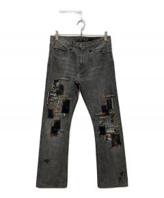 中古・古着通販】Dior Homme (ディオール オム) 爪痕加工デニムデニム