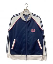 adidas（アディダス）の古着「80sトラックジャケット」｜ネイビー