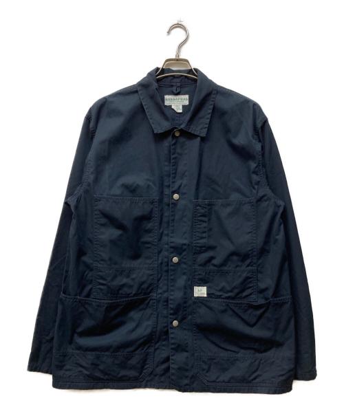 SASSAFRAS（ササフラス）SASSAFRAS (ササフラス) カバーオール ネイビー サイズ:XLの古着・服飾アイテム