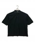 AURALEEオーラリー）の古着「SUPER SOFT PIQUE BIG POLO」｜ブラック