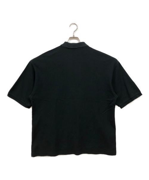 AURALEE（オーラリー）AURALEE (オーラリー) SUPER SOFT PIQUE BIG POLO ブラック サイズ:4の古着・服飾アイテム