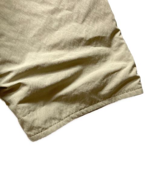 welter shelter（ウェルター シェルター）welter shelter (ウェルター シェルター) ノーカラー中綿ジャケット ベージュ サイズ:Lの古着・服飾アイテム