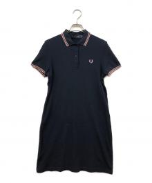 FRED PERRY（フレッドペリー）の古着「ポロシャツワンピース」｜ネイビー