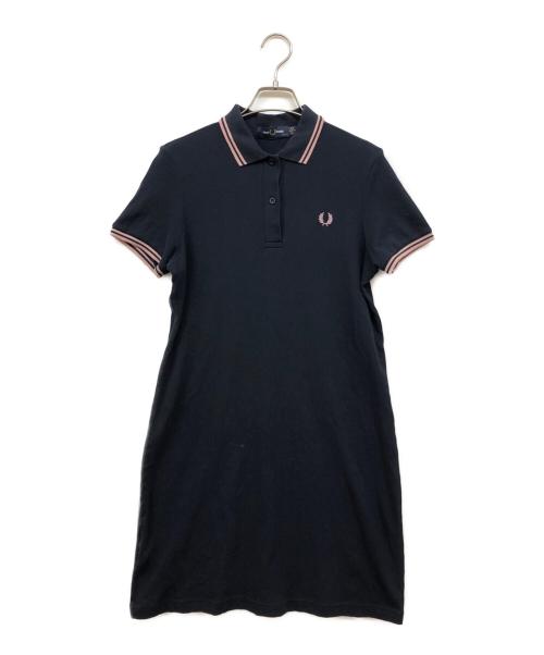 FRED PERRY（フレッドペリー）FRED PERRY (フレッドペリー) ポロシャツワンピース ネイビー サイズ:US6の古着・服飾アイテム