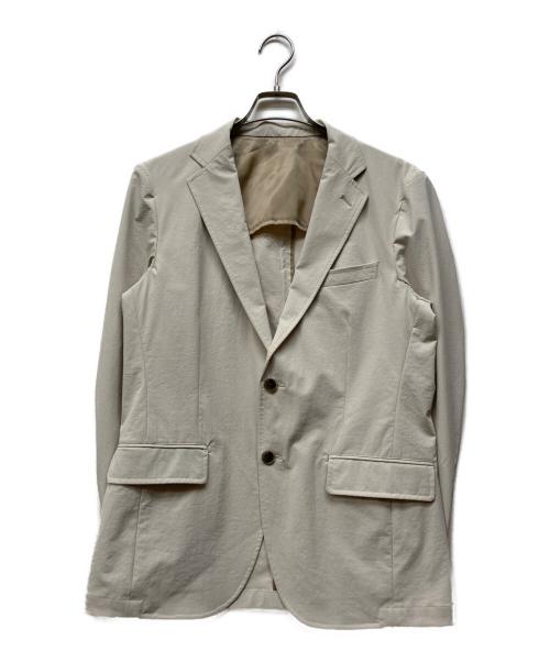 TAKEO KIKUCHI（タケオキクチ）TAKEO KIKUCHI (タケオキクチ) ストレッチテーラードジャケット ホワイト サイズ:２の古着・服飾アイテム