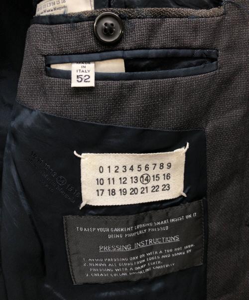 Martin Margiela14（マルタンマルジェラ14）Martin Margiela14 (マルタンマルジェラ14) テーラードジャケット グレー サイズ:52の古着・服飾アイテム