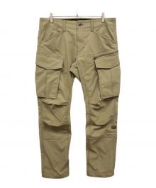 G-STAR RAW（ジースターロゥ）の古着「ROVIC ZIP 3D STRAIGHT TAPERED PANTS」｜ベージュ