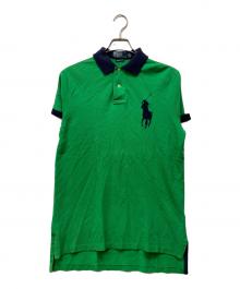 POLO RALPH LAUREN（ポロ・ラルフローレン）の古着「ビッグポニーポロシャツ」｜グリーン