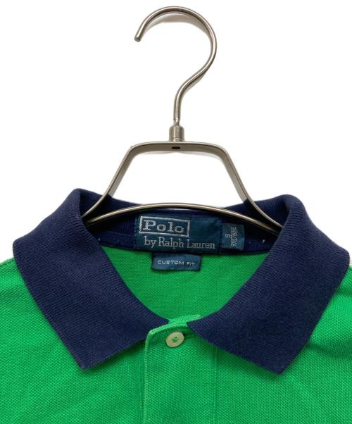 POLO RALPH LAUREN（ポロ・ラルフローレン）POLO RALPH LAUREN (ポロ・ラルフローレン) ビッグポニーポロシャツ グリーン サイズ:Ｓの古着・服飾アイテム