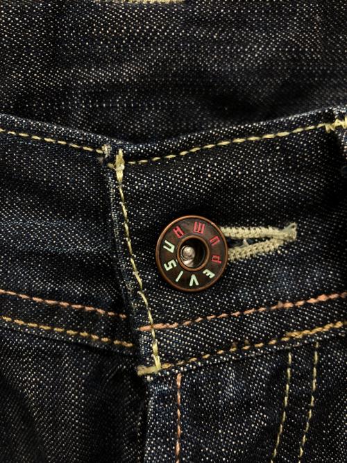 EVISU（エヴィス）EVISU (エヴィス) PUMA (プーマ) カモメプリントデニムパンツ インディゴ サイズ:30×32の古着・服飾アイテム