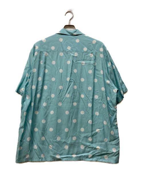 WACKO MARIA（ワコマリア）WACKO MARIA (ワコマリア) ドット柄オープンカラーシャツ グリーン サイズ:XLの古着・服飾アイテム