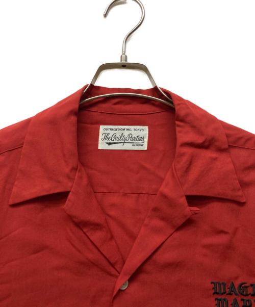 WACKO MARIA（ワコマリア）WACKO MARIA (ワコマリア) 50'S SHIRT S/S (TYPE-2) レッド サイズ:Lの古着・服飾アイテム