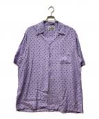WACKO MARIAワコマリア）の古着「DOTS HAWAIIAN SHIRT」｜パープル