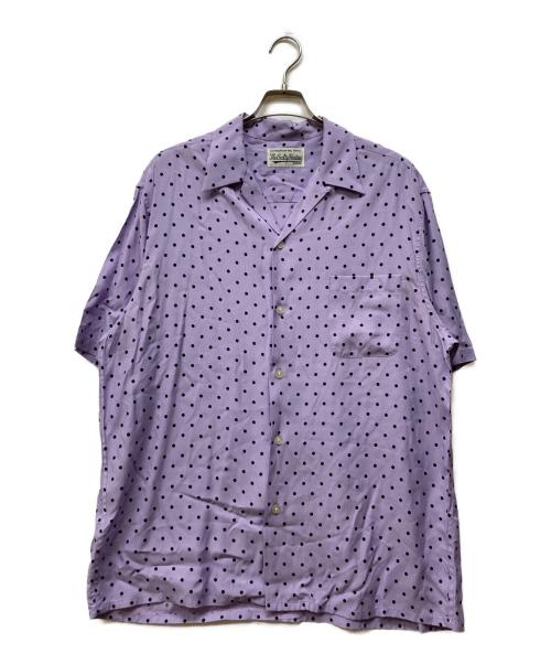 WACKO MARIA（ワコマリア）WACKO MARIA (ワコマリア) DOTS HAWAIIAN SHIRT パープル サイズ:XLの古着・服飾アイテム