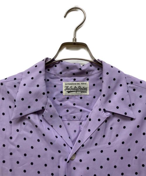 WACKO MARIA（ワコマリア）WACKO MARIA (ワコマリア) DOTS HAWAIIAN SHIRT パープル サイズ:XLの古着・服飾アイテム