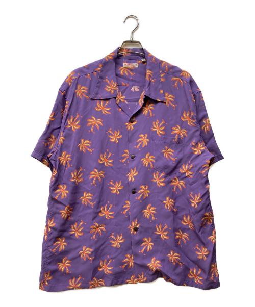Sun Surf（サンサーフ）Sun Surf (サンサーフ) RAYON HAWAIIAN SHIRT パープル サイズ:XXLの古着・服飾アイテム