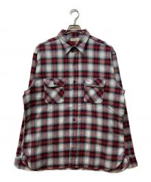 SUGAR CANE（シュガーケーン）の古着「FICTION ROMANCE TWILL CHECK WORK SHIRTS」｜ブルー×レッド