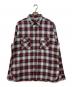 SUGAR CANE（シュガーケーン）の古着「FICTION ROMANCE TWILL CHECK WORK SHIRTS」｜ブルー×レッド