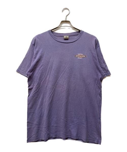 Patagonia（パタゴニア）Patagonia (パタゴニア) 半袖カットソー パープル サイズ:Mの古着・服飾アイテム