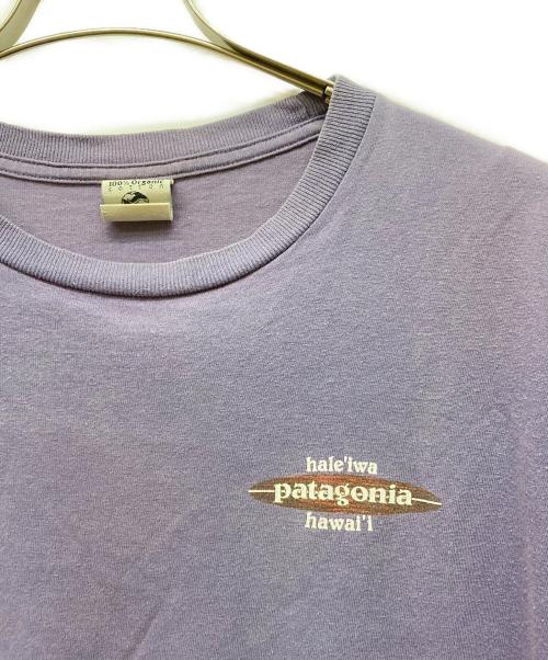 Patagonia（パタゴニア）Patagonia (パタゴニア) 半袖カットソー パープル サイズ:Mの古着・服飾アイテム