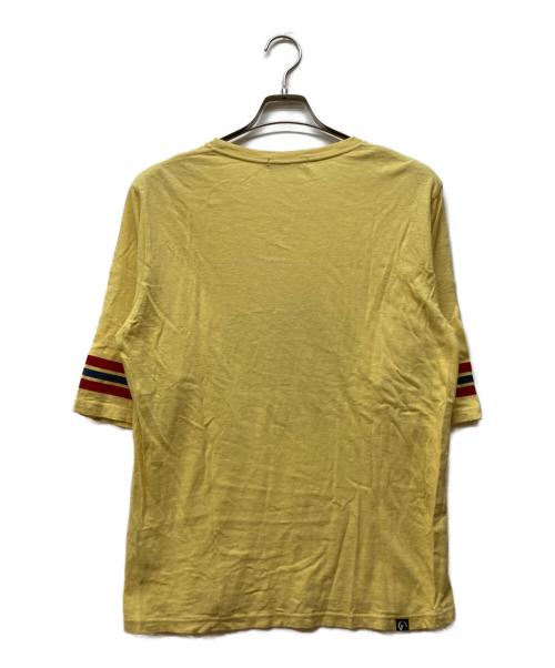 Hysteric Glamour（ヒステリックグラマー）Hysteric Glamour (ヒステリックグラマー) Sunday Morning Fever 5分袖 Tシャツ イエロー サイズ:Mの古着・服飾アイテム