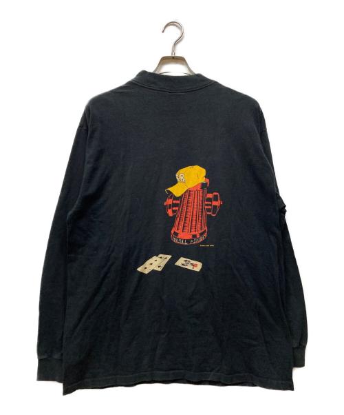 powell peralta（パウエルペラルタ）POWELL PERALTA (パウエルペラルタ) ハイネックカットソー ブラック サイズ:Ｌの古着・服飾アイテム