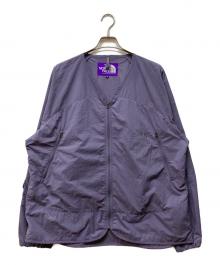 THE NORTHFACE PURPLELABEL（ザ・ノースフェイス パープルレーベル）の古着「Nylon Ripstop Field Cardigan」｜パープル