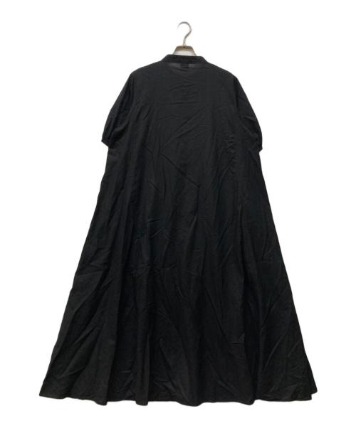OUTDOOR（アウトドア）OUTDOOR (アウトドア) シアーシルクミックスタックワンピース ブラック サイズ:FREEの古着・服飾アイテム