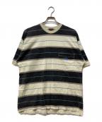 Quiksilverクイックシルバー）の古着「オールドボーダーTシャツ」｜アイボリー×ブラック