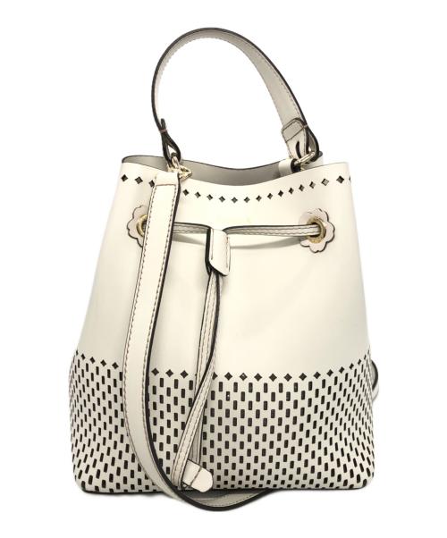 FURLA（フルラ）FURLA (フルラ) STACY 2WAY ショルダーバック ホワイトの古着・服飾アイテム