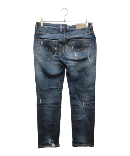 JACOB COHEN（ヤコブコーエン）JACOB COHEN (ヤコブコーエン) ストレッチスキニーデニムパンツ ブルー サイズ:27の古着・服飾アイテム