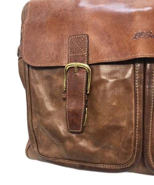 L.L.Bean（エルエルビーン）L.L.Bean (エルエルビーン) レザー2WAYバッグ ブラウンの古着・服飾アイテム