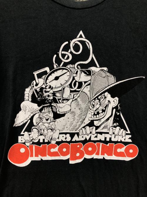 JOJO OINGO BOINGO（ジョジョ オインゴ ボインゴ）JOJO OINGO BOINGO (ジョジョ オインゴ ボインゴ) JOJO OINGO BOINGO プリントTシャツ ブラック サイズ:Mの古着・服飾アイテム