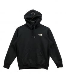 THE NORTH FACE（ザ ノース フェイス）の古着「Back Square Logo Hoodie」｜ブラック