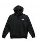 THE NORTH FACE（ザ ノース フェイス）の古着「Back Square Logo Hoodie」｜ブラック