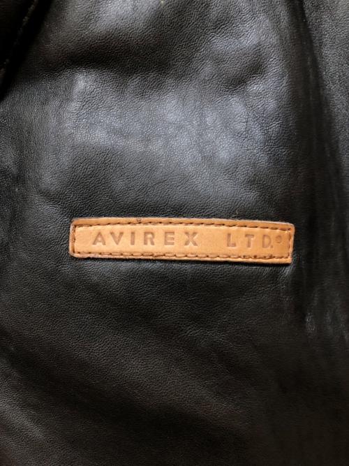 AVIREX（アヴィレックス）AVIREX (アヴィレックス) バックペイントA-2フライトジャケット ブラウン サイズ:Sの古着・服飾アイテム