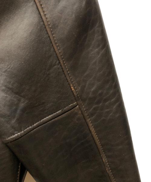 AVIREX（アヴィレックス）AVIREX (アヴィレックス) バックペイントA-2フライトジャケット ブラウン サイズ:Sの古着・服飾アイテム