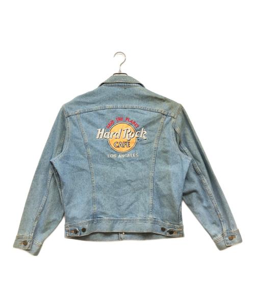 LEE（リー）LEE (リー) Hard Rock cafe (ハードロックカフェ) デニムジャケット ブルー サイズ:Mの古着・服飾アイテム