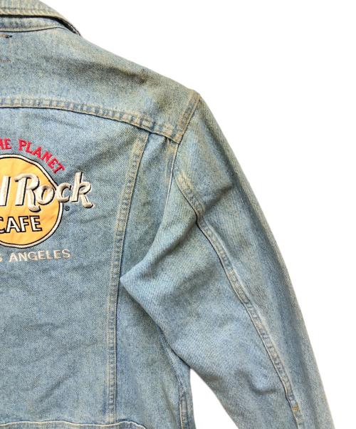 LEE（リー）LEE (リー) Hard Rock cafe (ハードロックカフェ) デニムジャケット ブルー サイズ:Mの古着・服飾アイテム
