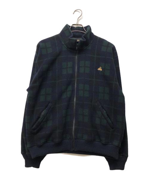 BROOKS BROTHERS（ブルックスブラザーズ）BROOKS BROTHERS (ブルックスブラザーズ) ブラックウォッチフリースジャケット ネイビー サイズ:Sの古着・服飾アイテム