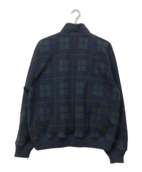 BROOKS BROTHERS（ブルックスブラザーズ）BROOKS BROTHERS (ブルックスブラザーズ) ブラックウォッチフリースジャケット ネイビー サイズ:Sの古着・服飾アイテム