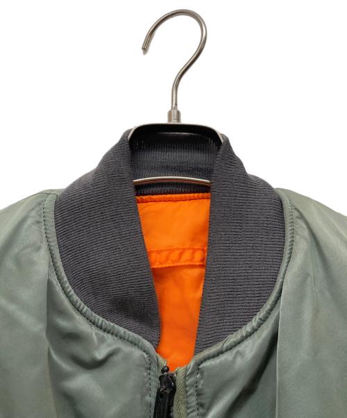ALPHA（アルファ）ALPHA (アルファ) MA-1ジャケット グリーン サイズ:Mの古着・服飾アイテム