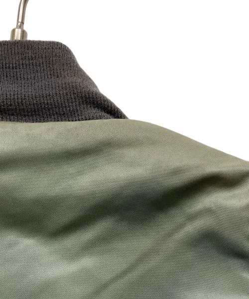 ALPHA（アルファ）ALPHA (アルファ) MA-1ジャケット グリーン サイズ:Mの古着・服飾アイテム