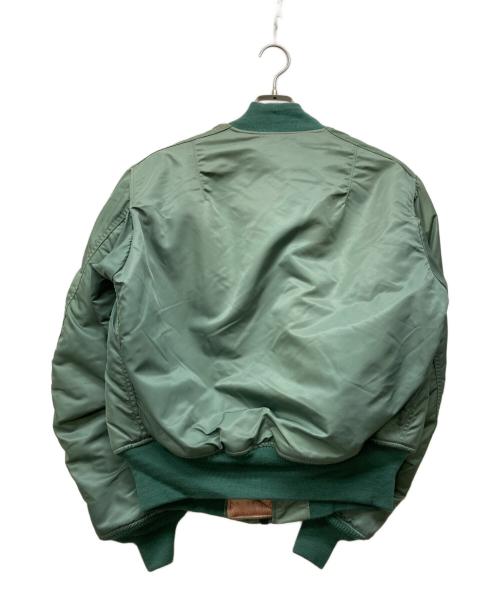 HOPE MFG（ホープ エムエフジー）HOPE MFG (ホープ エムエフジー) MA-1ジャケット グリーン サイズ:Mの古着・服飾アイテム