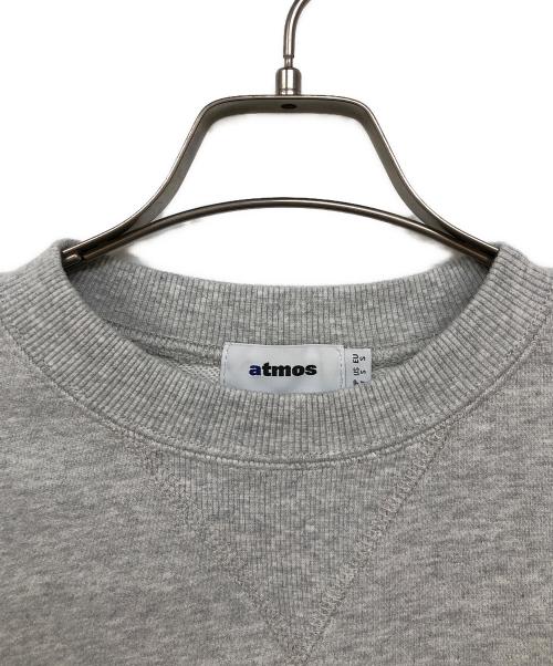 ATOMS（アトモス）ATOMS (アトモス) プリントスウェット グレー サイズ:JP：Mの古着・服飾アイテム