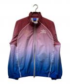 UMBRO×ATOMSアンブロ×アトモス）の古着「グラデーション ライン トラックジャケット」｜レッド×ブルー