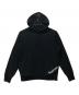 Supreme（シュプリーム）の古着「CORNER LABEL HOODIE」｜ブラック