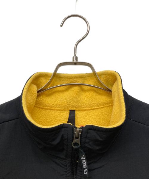 THE NORTH FACE（ザ ノース フェイス）THE NORTH FACE (ザ ノース フェイス) Supreme (シュプリーム) アーチロゴデナリフリースジャケット イエロー×ブラック サイズ:Mの古着・服飾アイテム