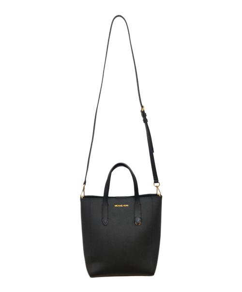MICHAEL KORS（マイケルコース）MICHAEL KORS (マイケルコース) VINCENT トート ウィズ カードケース アタッチ スモール ブラックの古着・服飾アイテム