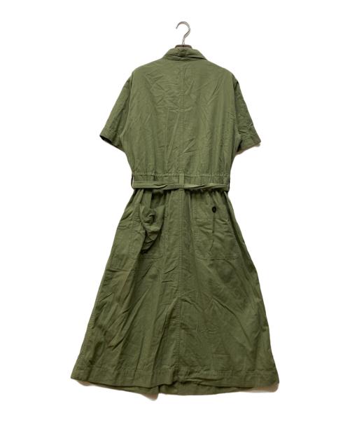 MHL（エムエイチエル）MHL (エムエイチエル) COTTON LINEN SHIRTING グリーン サイズ:Mの古着・服飾アイテム